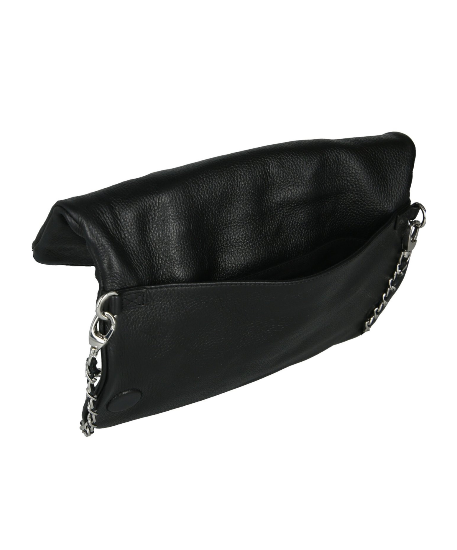 Zadig & Voltaire Flip Shoulder Bag In Black