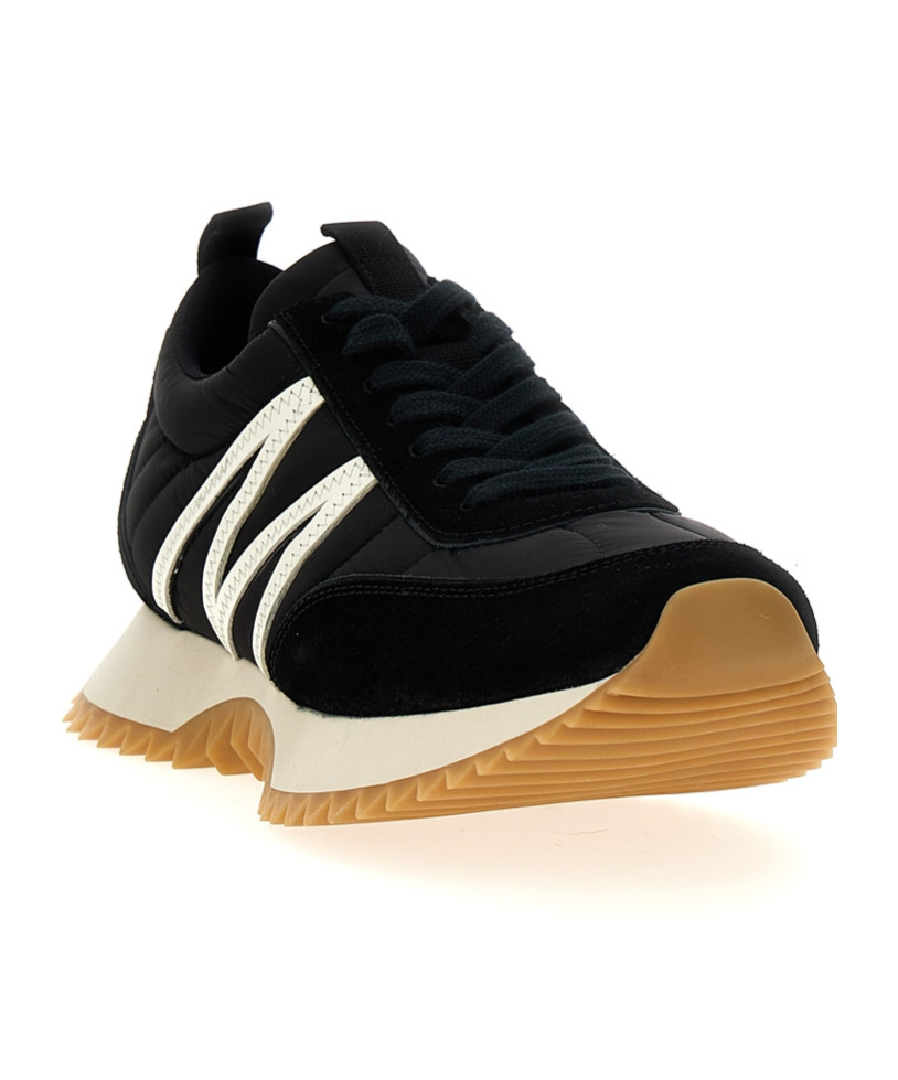 Moncler Pacey Sneakers In Black