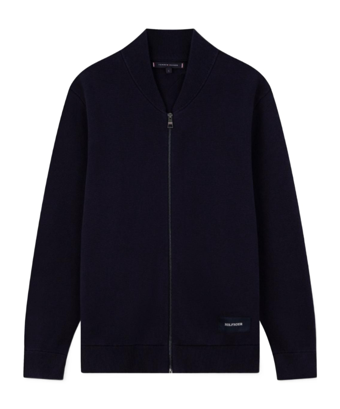 Tommy Hilfiger Long-sleeved Sweater In Black