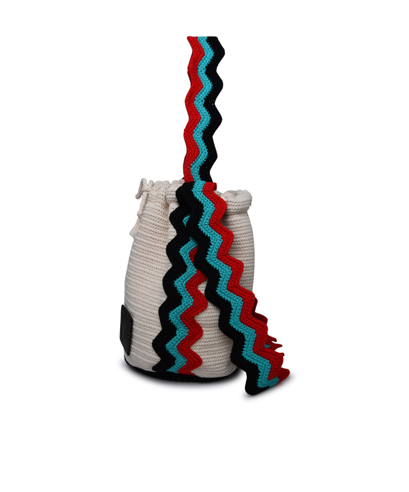 Jil Sander White Fabric Bag Woman In Gray