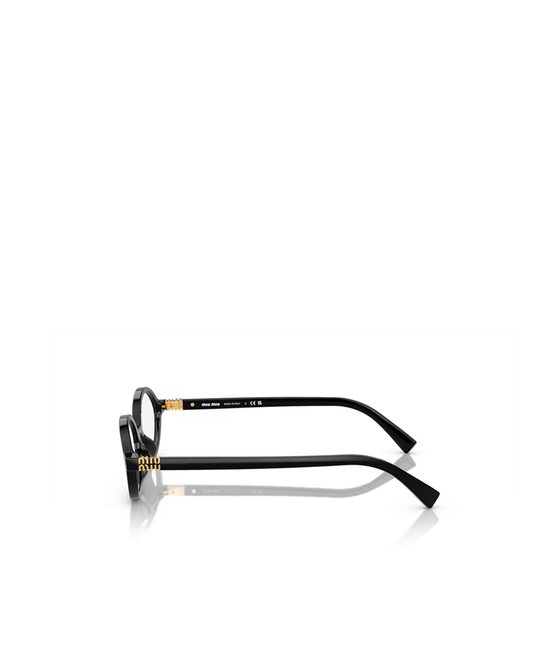 MIU MIU MIU MIU EYEWEAR OVAL-FRAME GLASSES