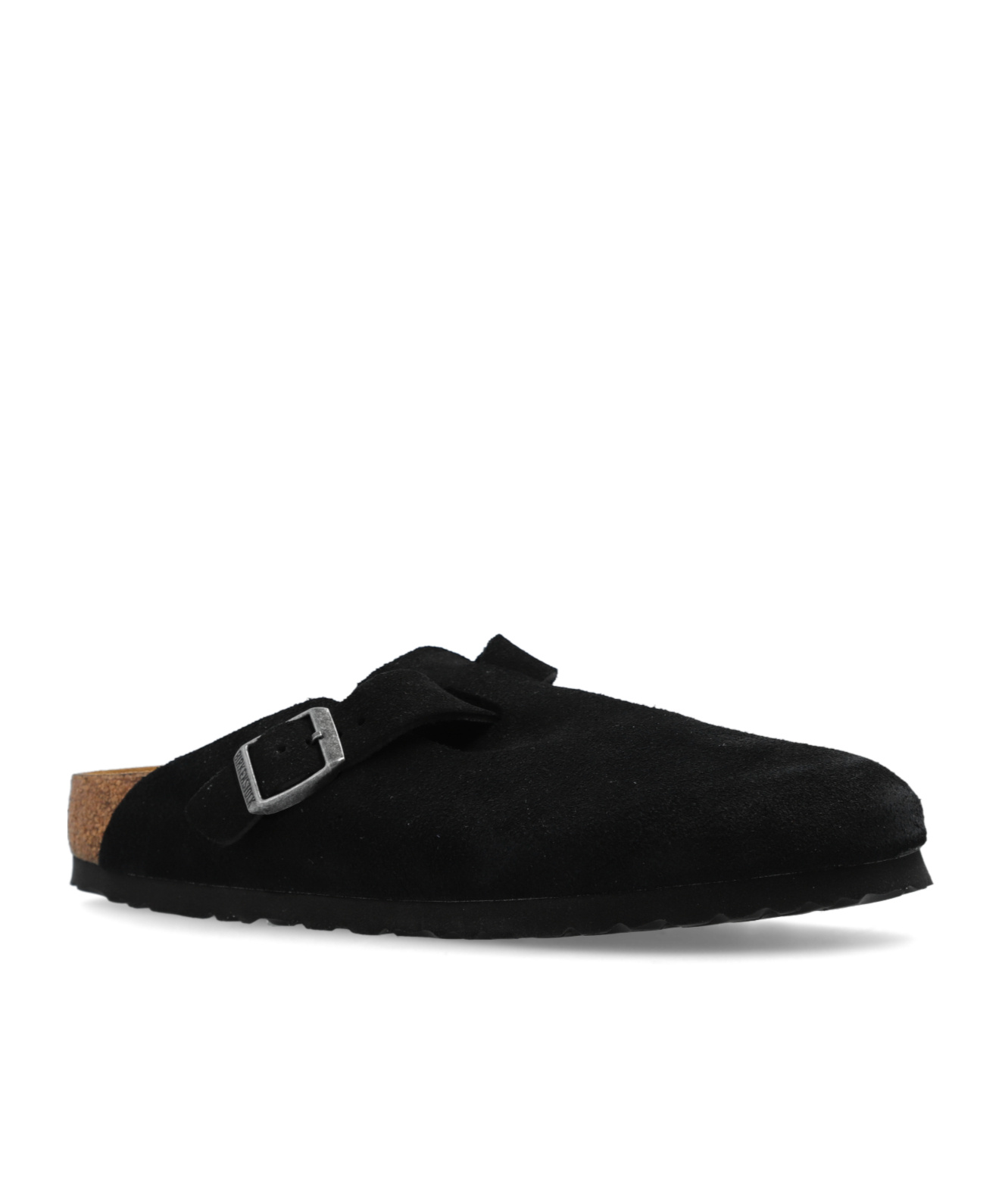 Shop Birkenstock Boston Clogs In Black