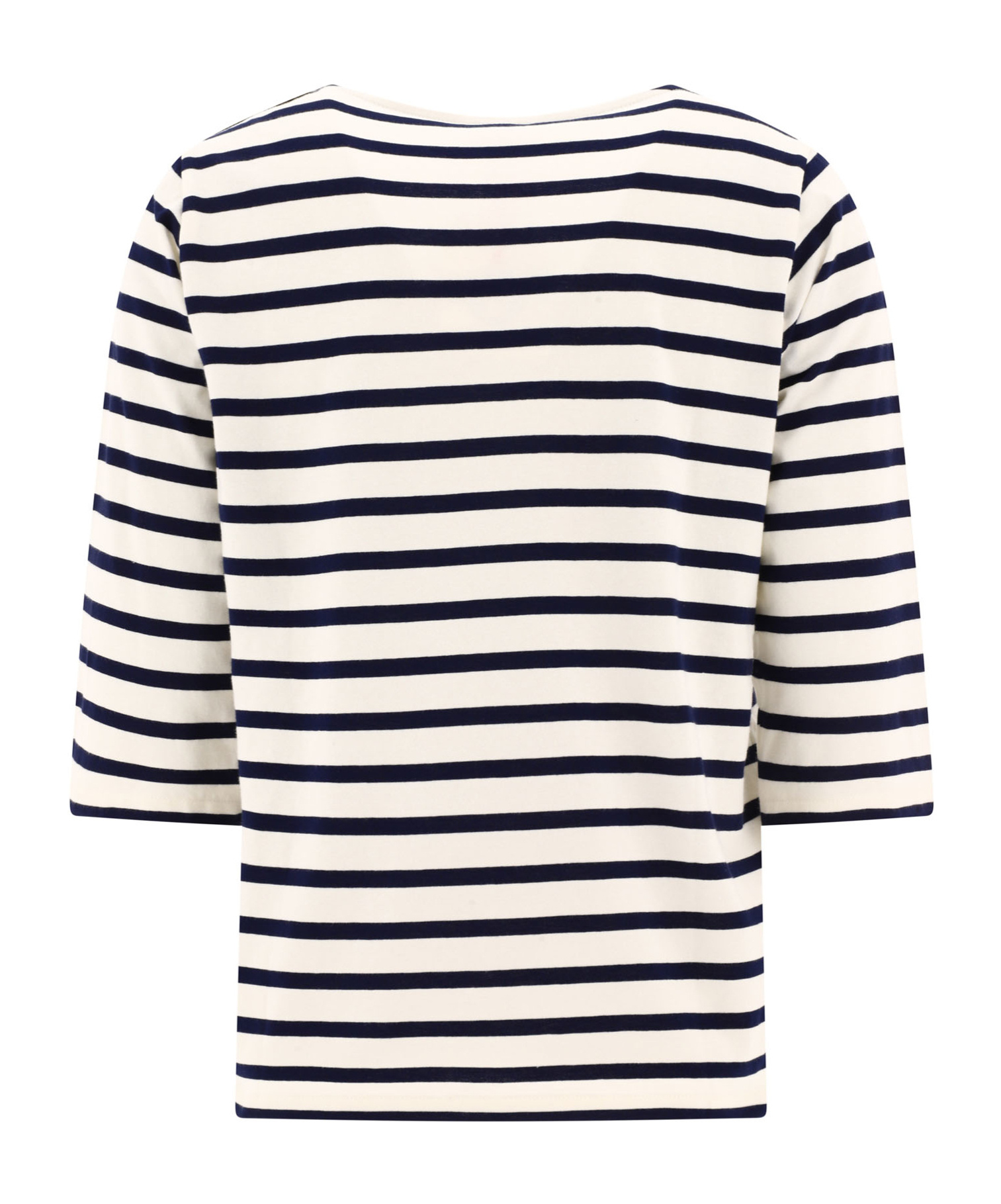 Ines De La Fressange Paris Woman T-shirt Midnight Blue Size Xs Cotton In White