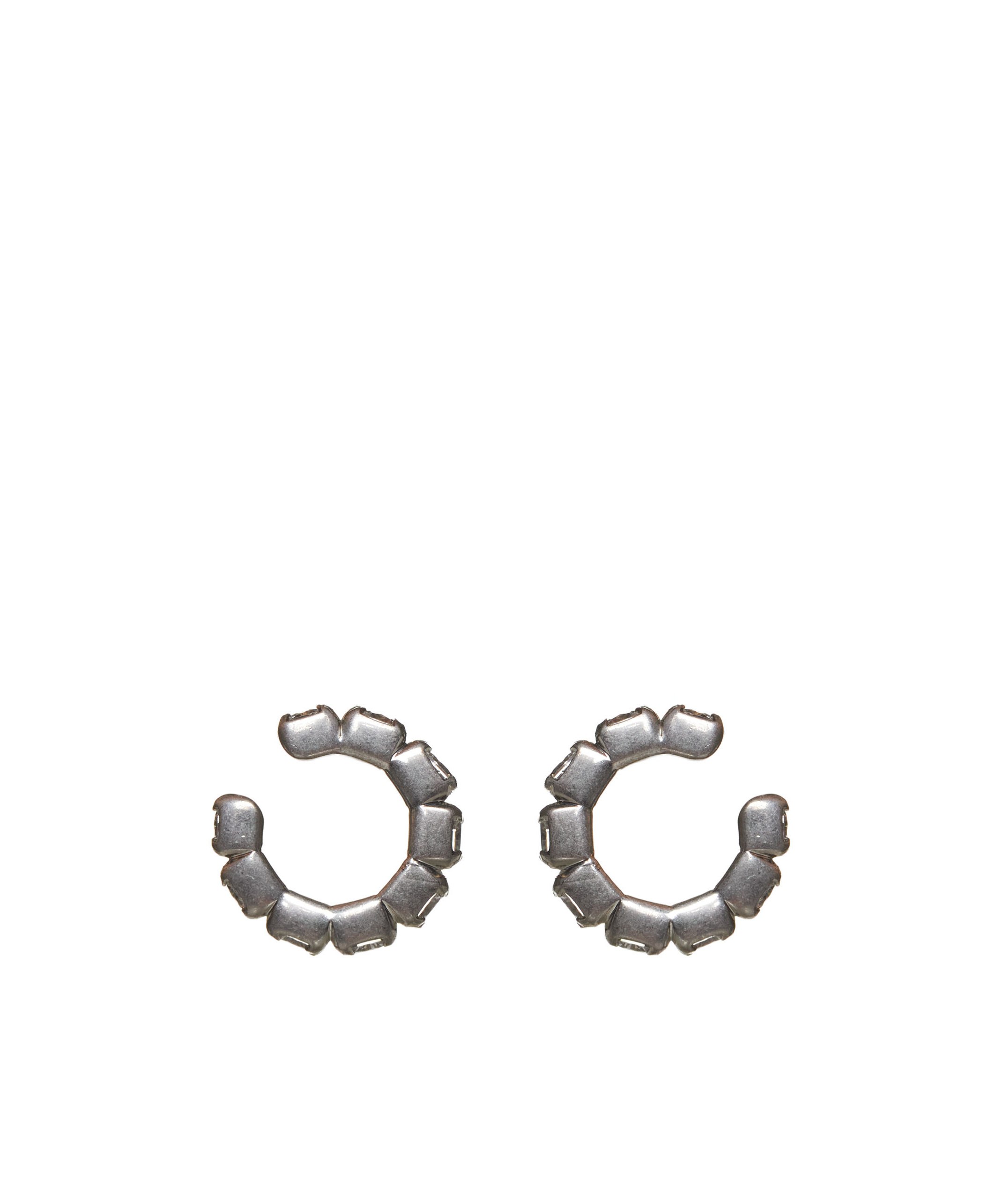 Jil Sander Crystal-embellished Ear Cuff Set In Multicolor