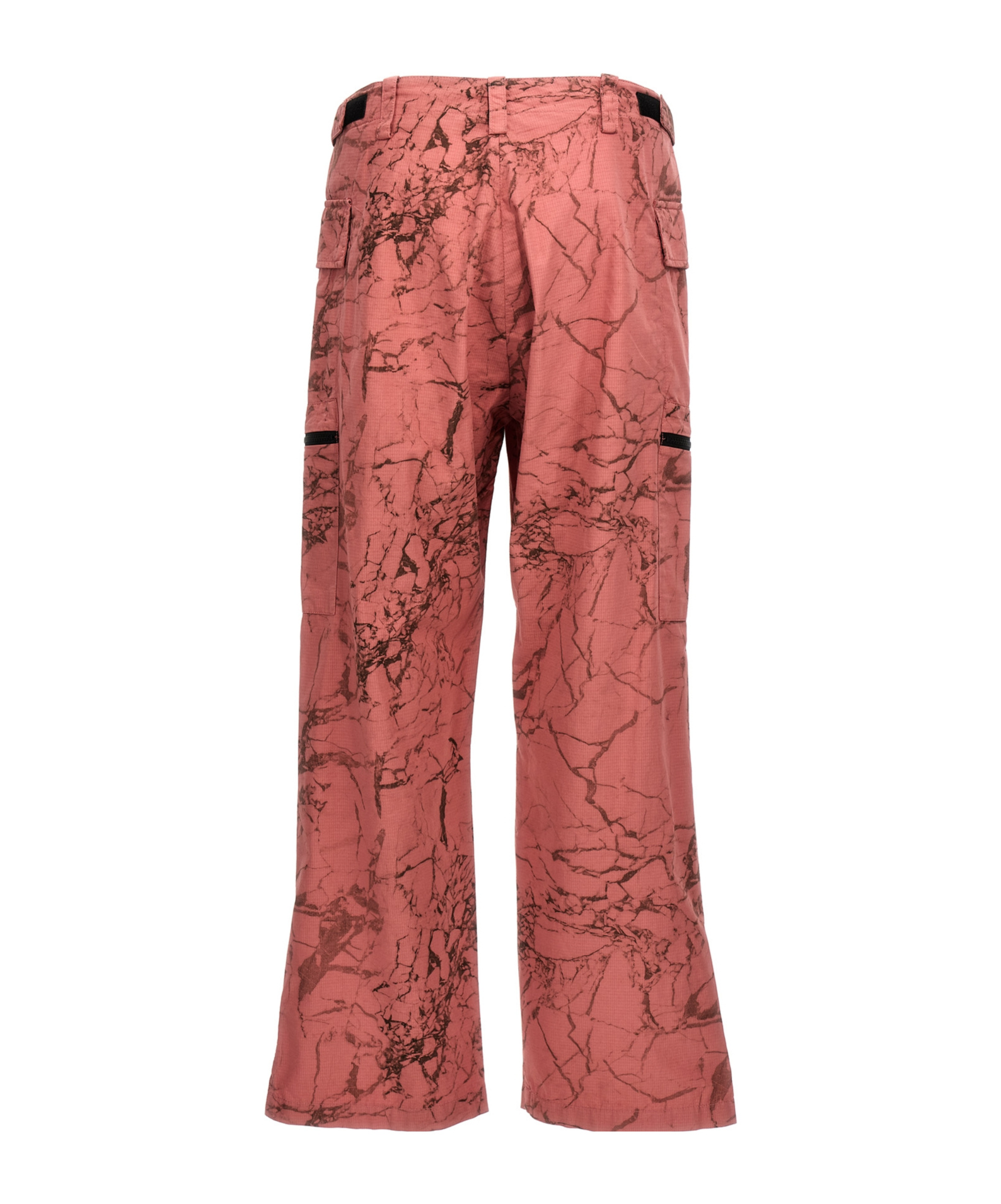 A-cold-wall* A Cold Wall* 'crimson Overdye Static Zip' Pants In Brown
