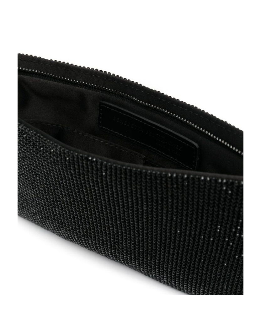 BENEDETTA BRUZZICHES RHINESTONE DECORATIVE SHOULDER BAG