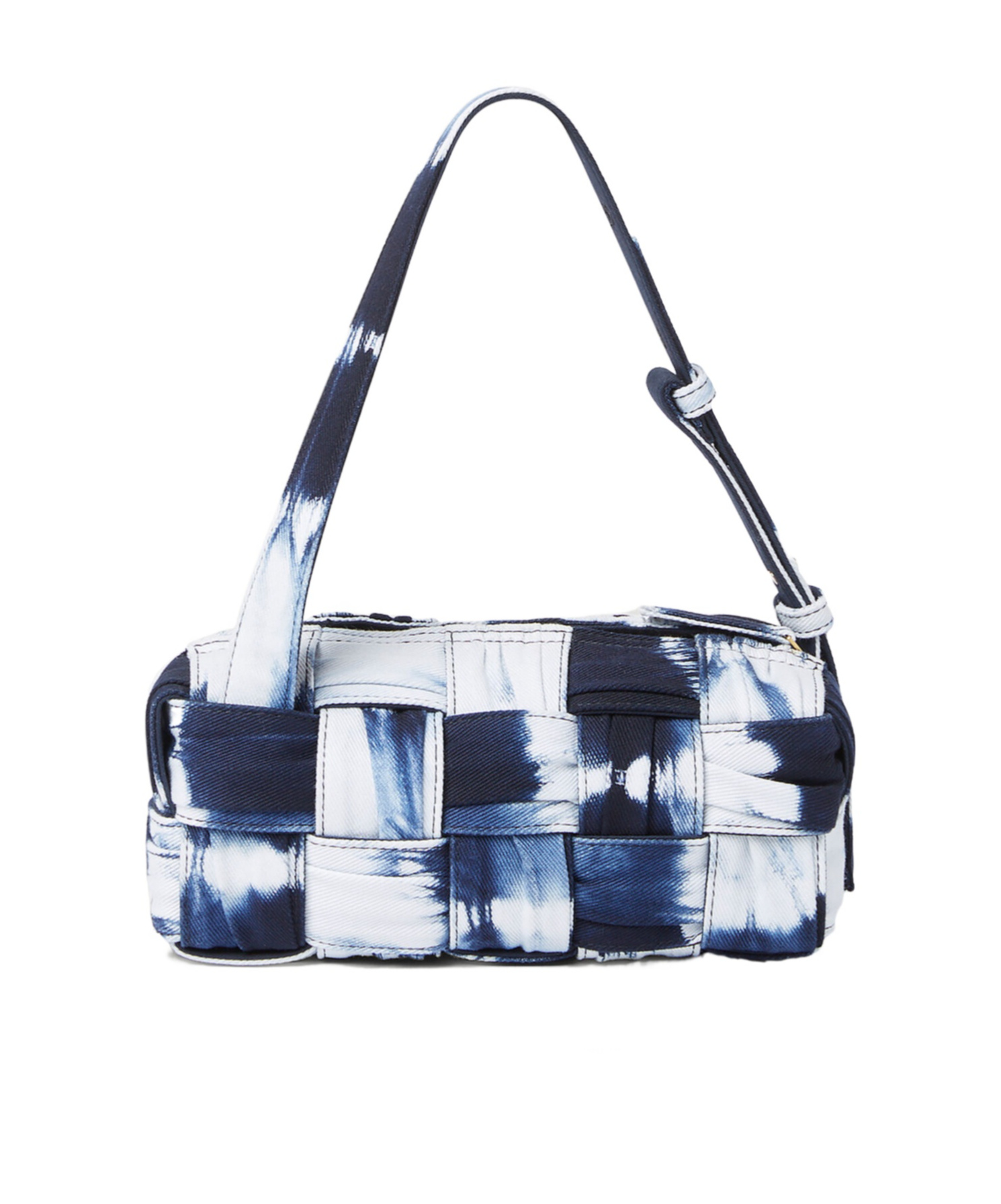 Bottega Veneta Cassette Shoulder Bag In White