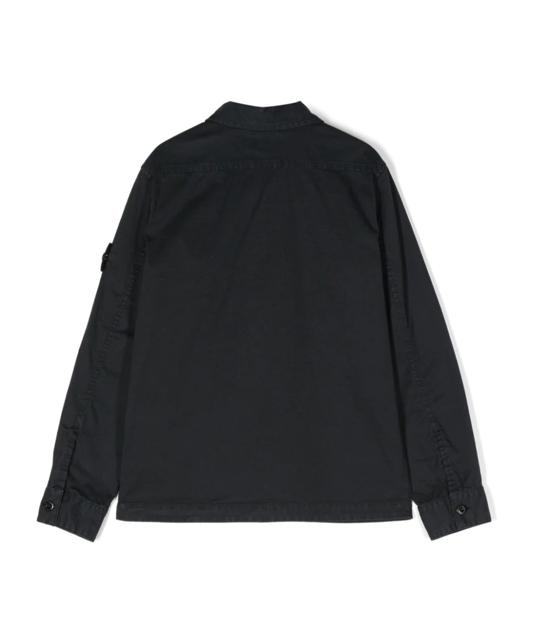 Stone Island Compass-motif Cotton Sweatshirt In Blue