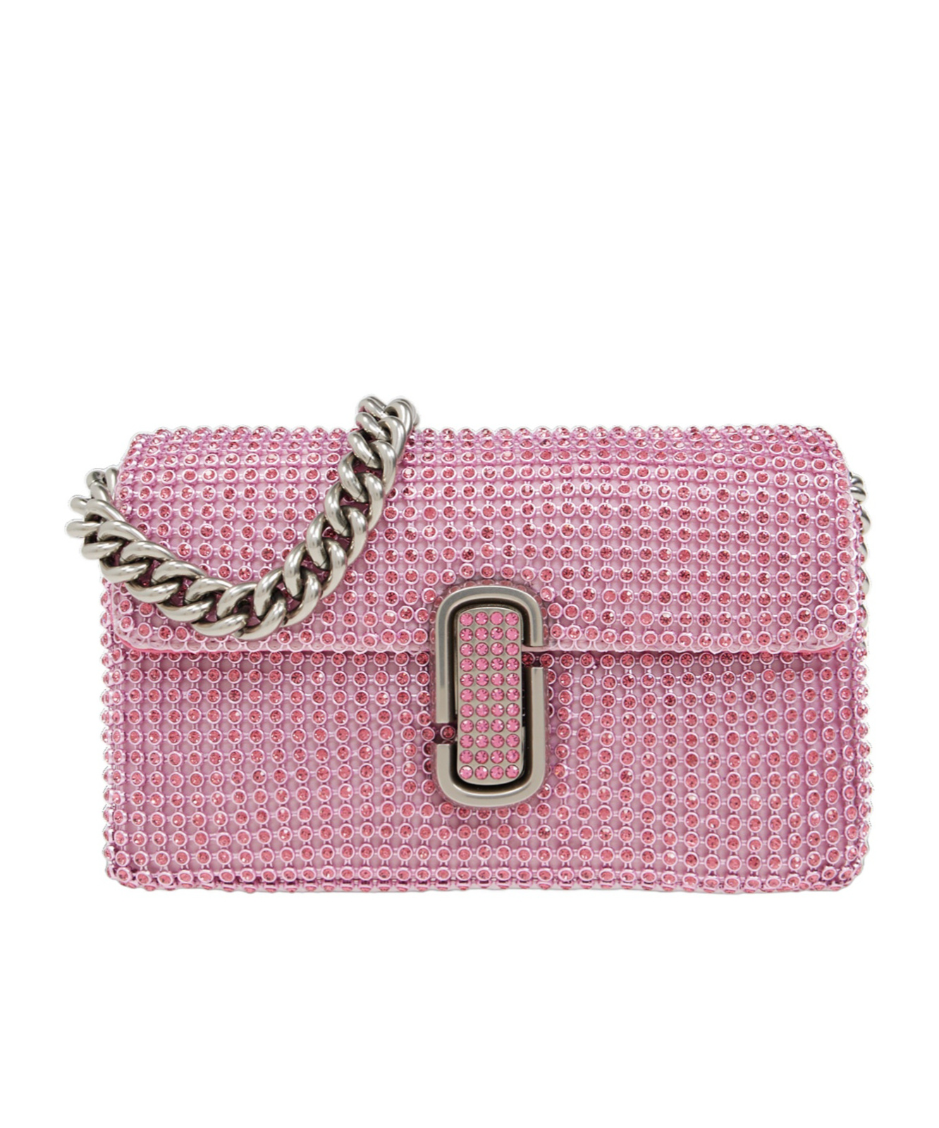 MARC JACOBS MARC JACOBS EMBELLISHED THE MINI SOFT SHOULDER BAG
