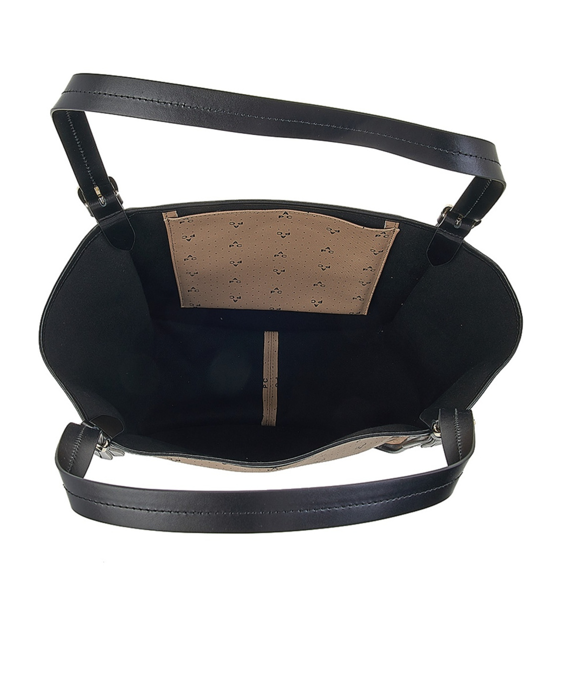 Apc Logo Handbag In Brown