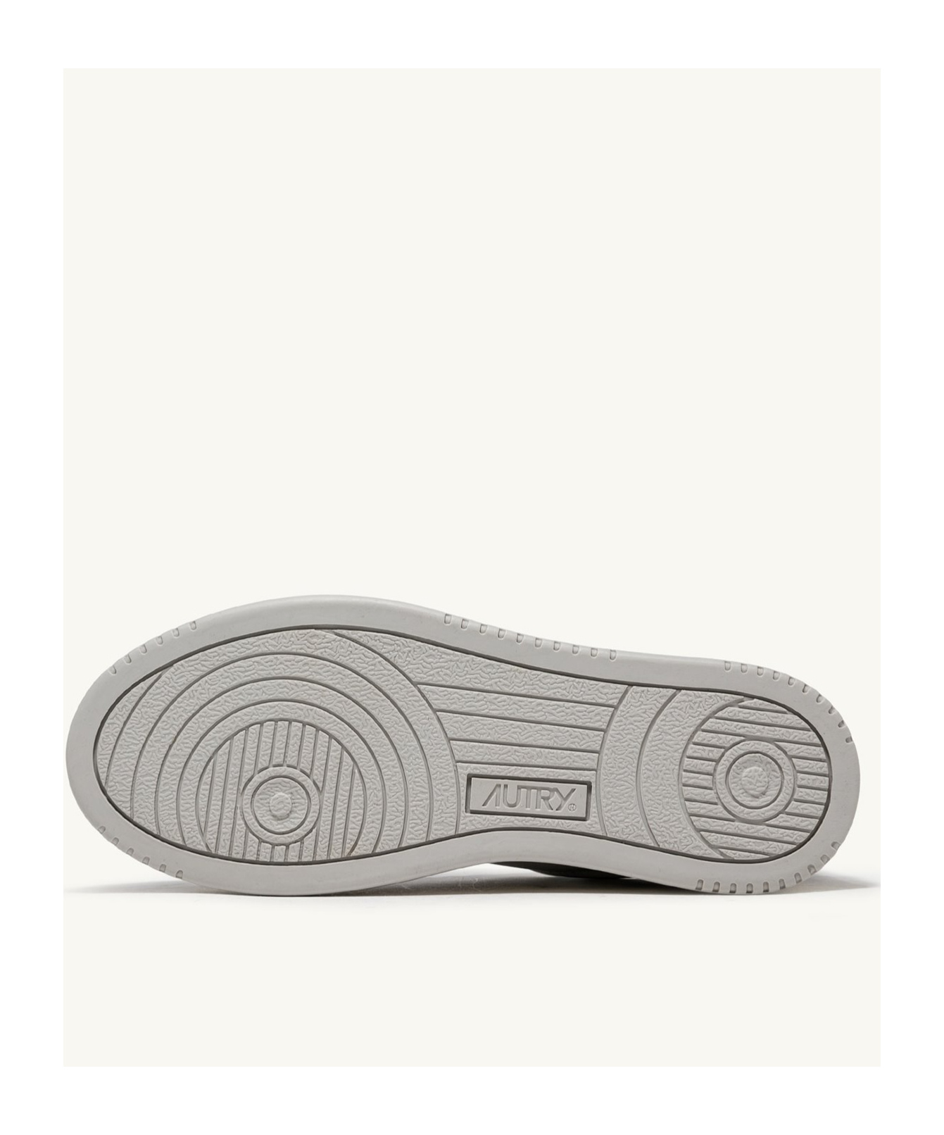 Autry Logo Low Woman Sneakers In Gray