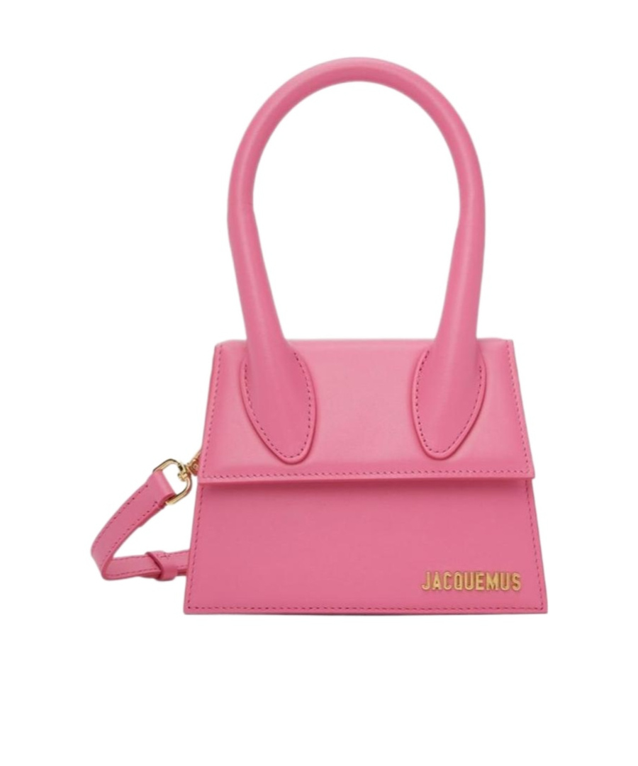 Jacquemus Le Chiquito Logo Lettering Mini Tote Bag In Pink