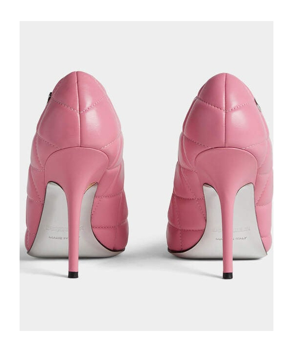 Dsquared2 Dsquared Women Quilted Leather Pumps In Pink