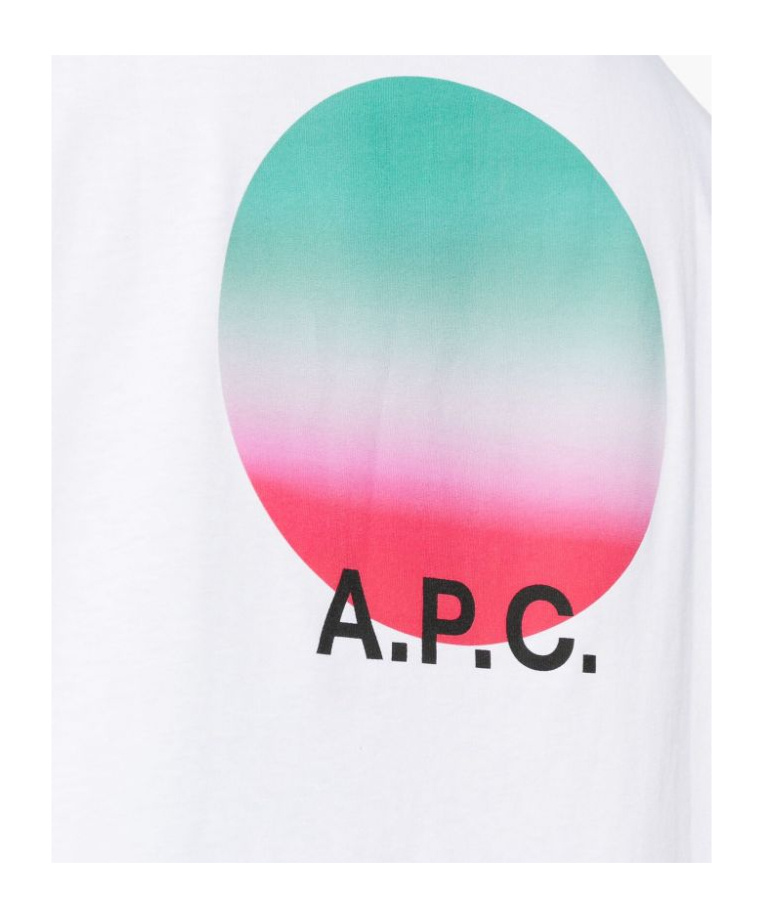 Apc A.p.c. T-shirt "nolan" In White