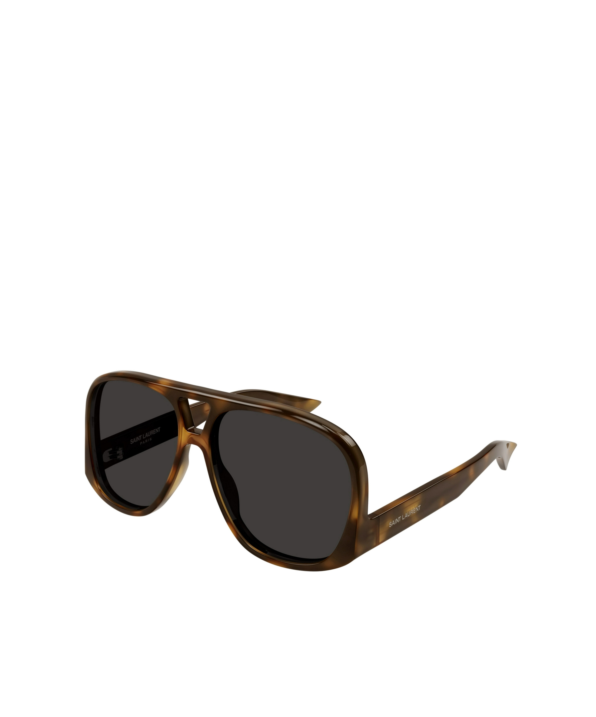 Saint Laurent Sl 652 Pilot-frame Sunglasses In Black