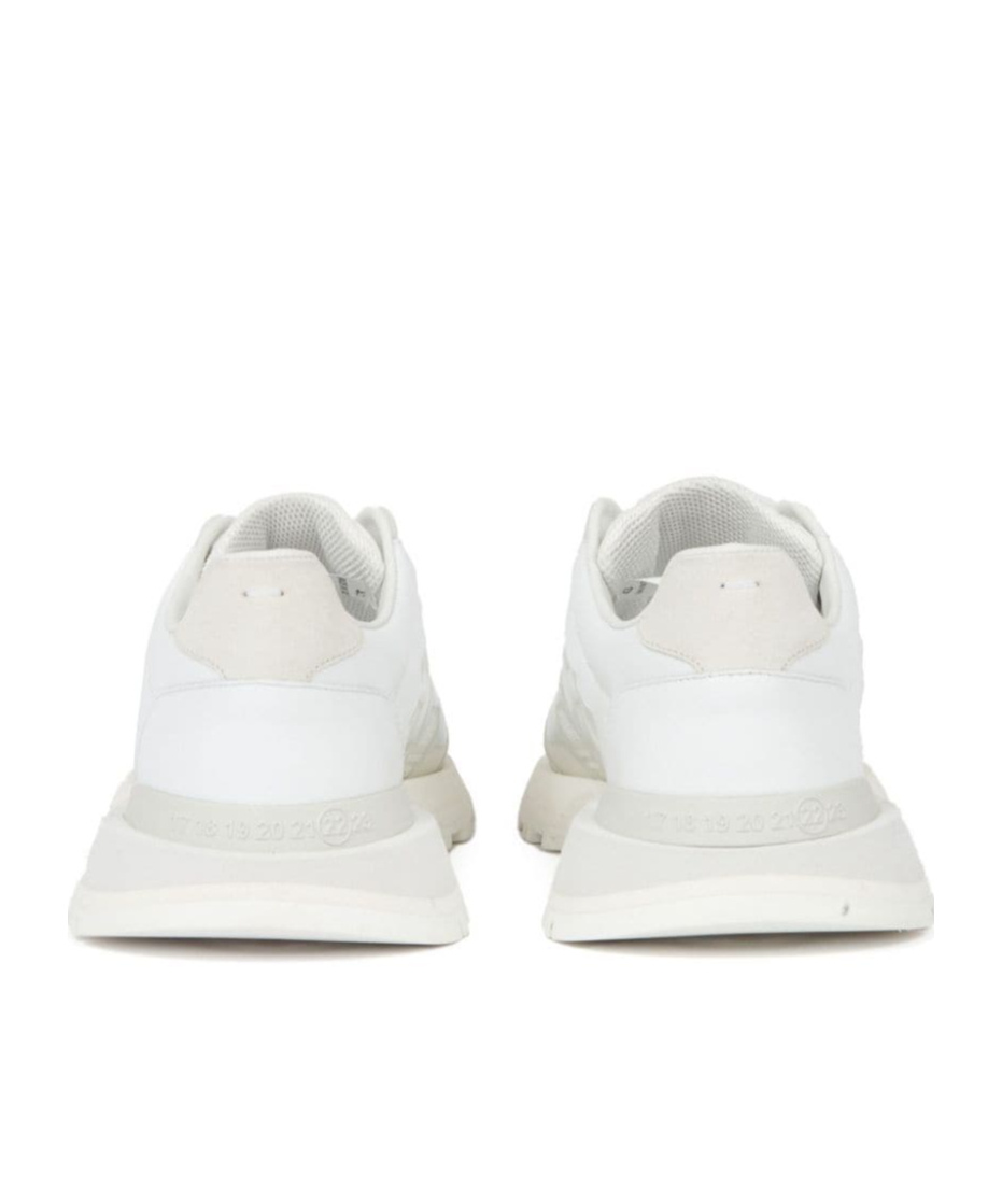 Maison Margiela White 50-50 Sneakers In White