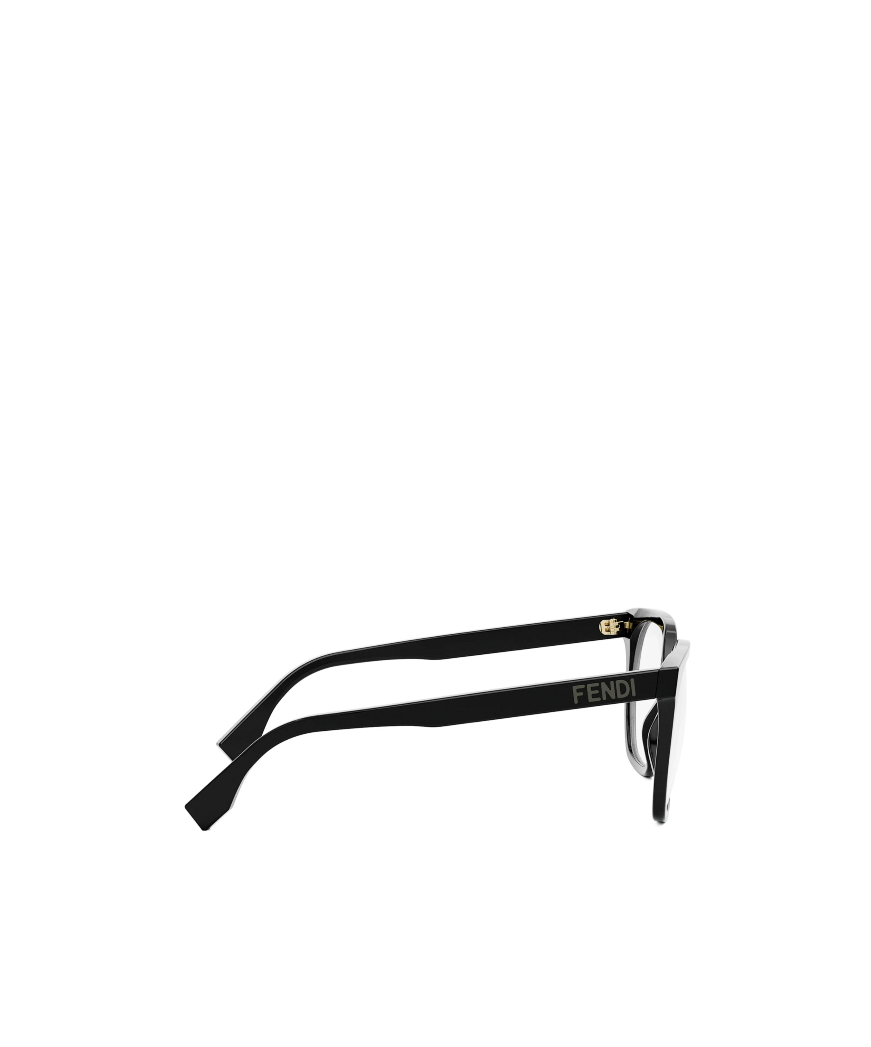 Fendi Eyewear Square Frame Glasses In Black