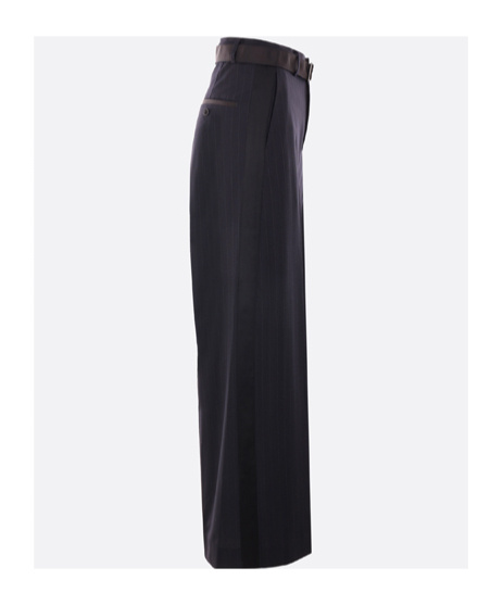 SACAI HIGH-WAIST WIDE-LEG TROUSERS 