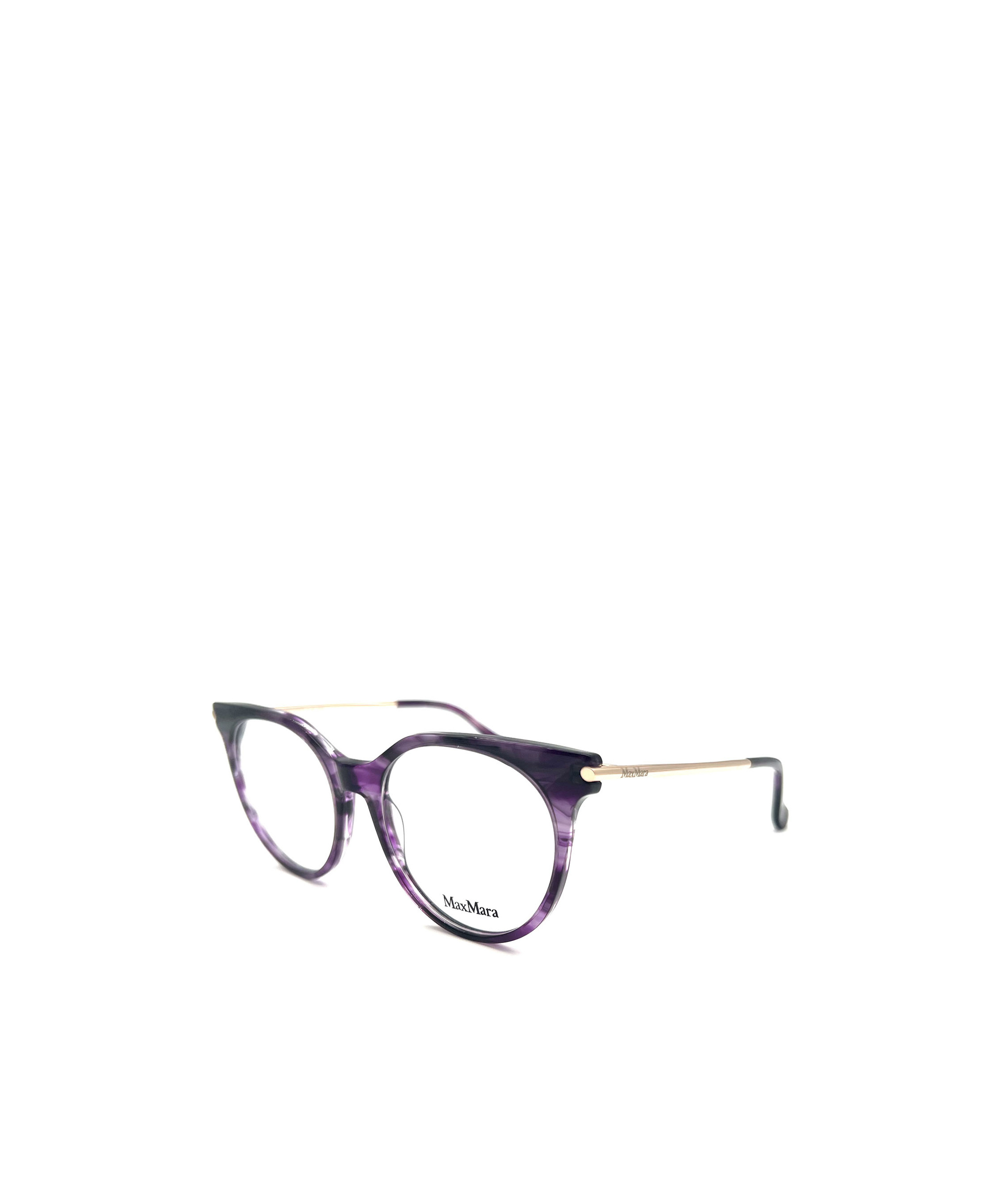 Max Mara Geometric Frame Sunglasses In White