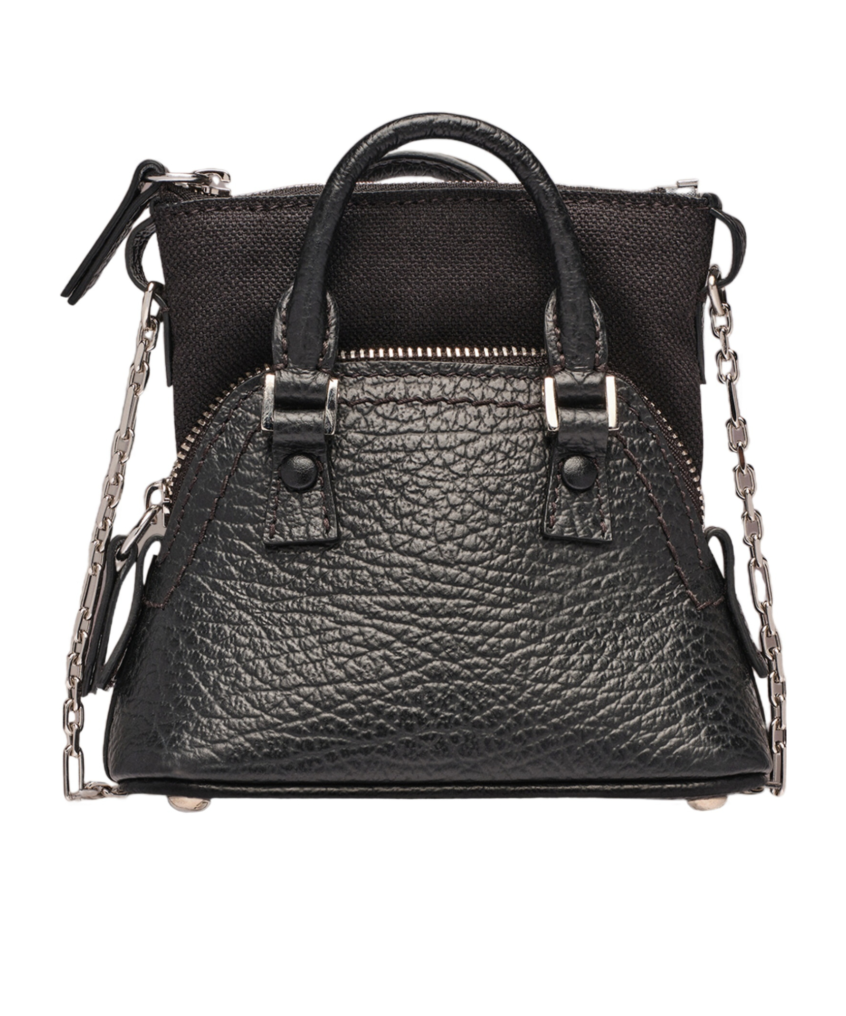 Maison Margiela 5ac Baby Shoulder Bag In Black