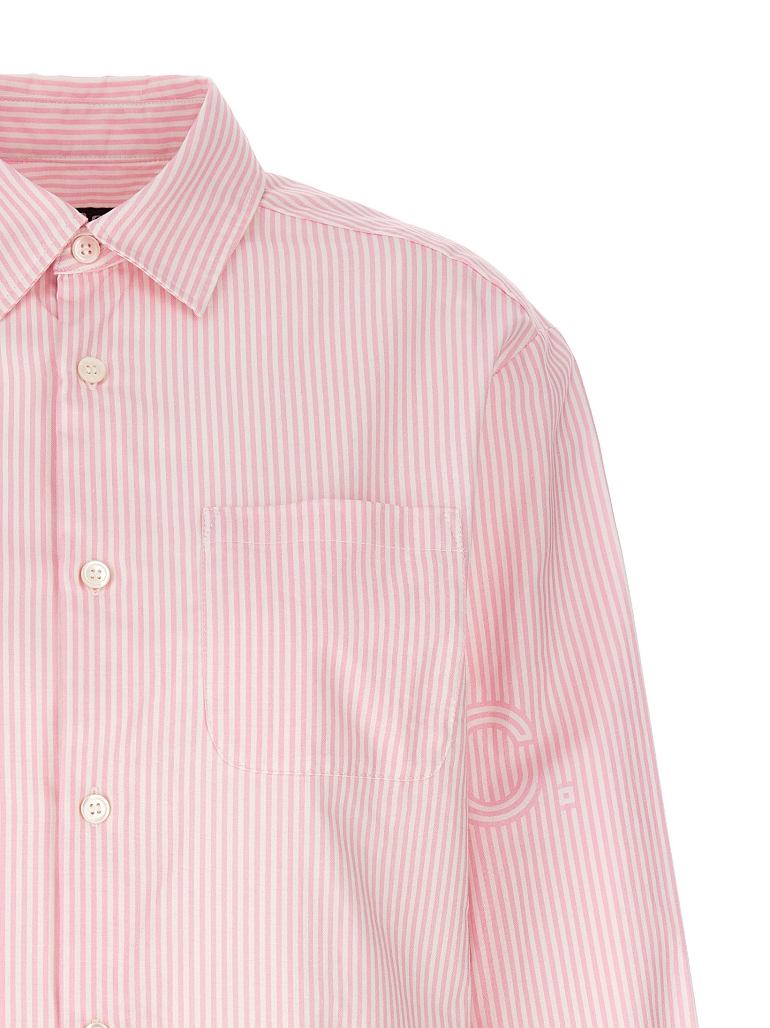 Apc A.p.c. Casual Shirt In Pink