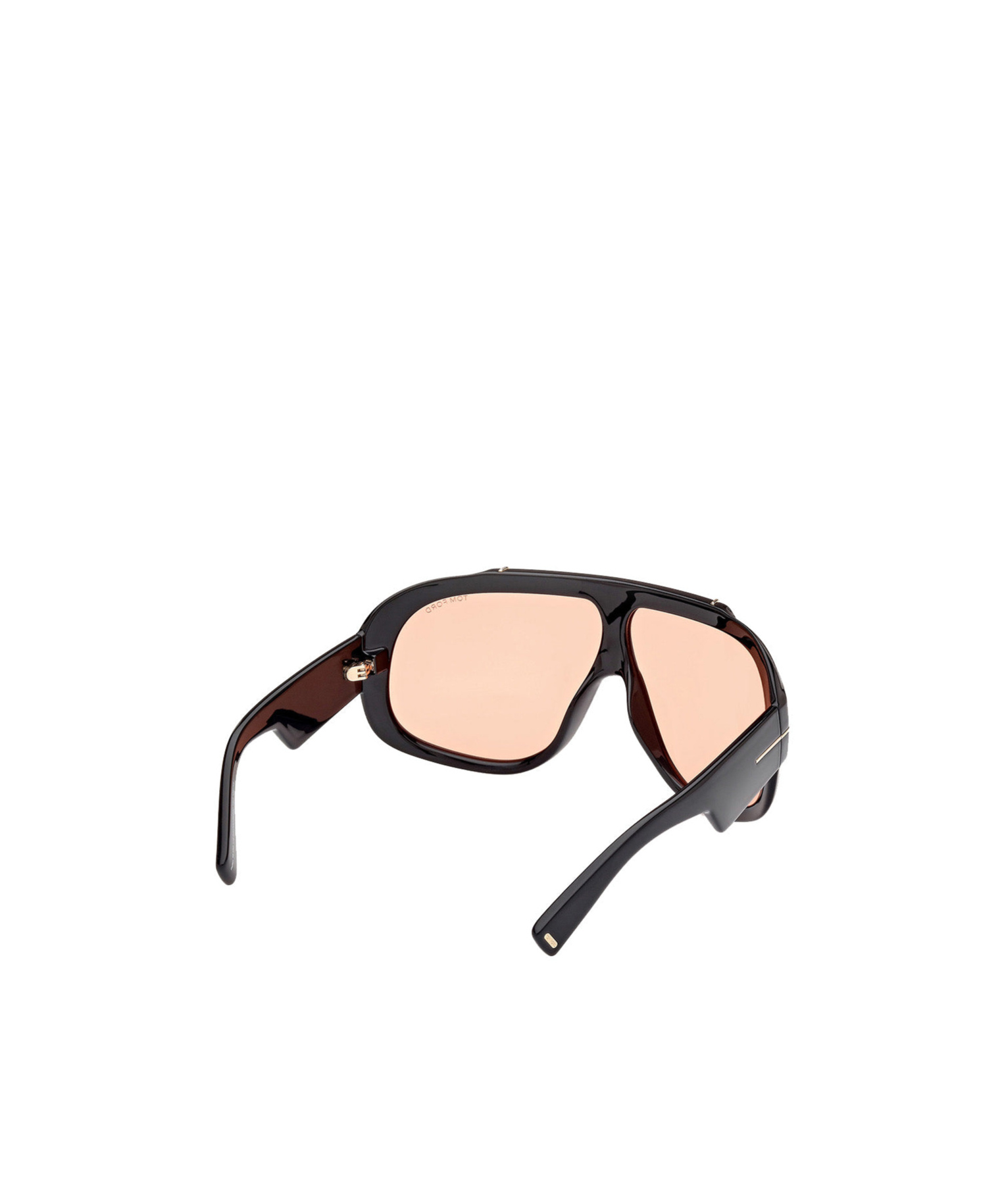 Tom Ford Eyewear Photochormatic Rellen Shield Frame Sunglasses In Nude