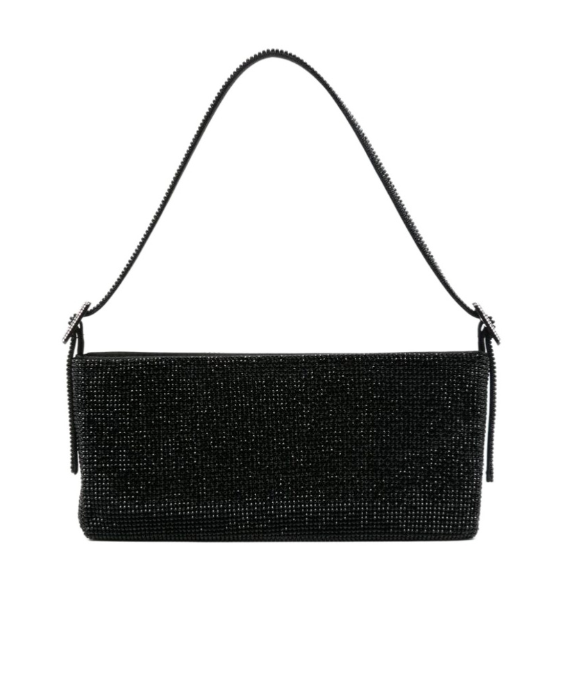 BENEDETTA BRUZZICHES RHINESTONE DECORATIVE SHOULDER BAG
