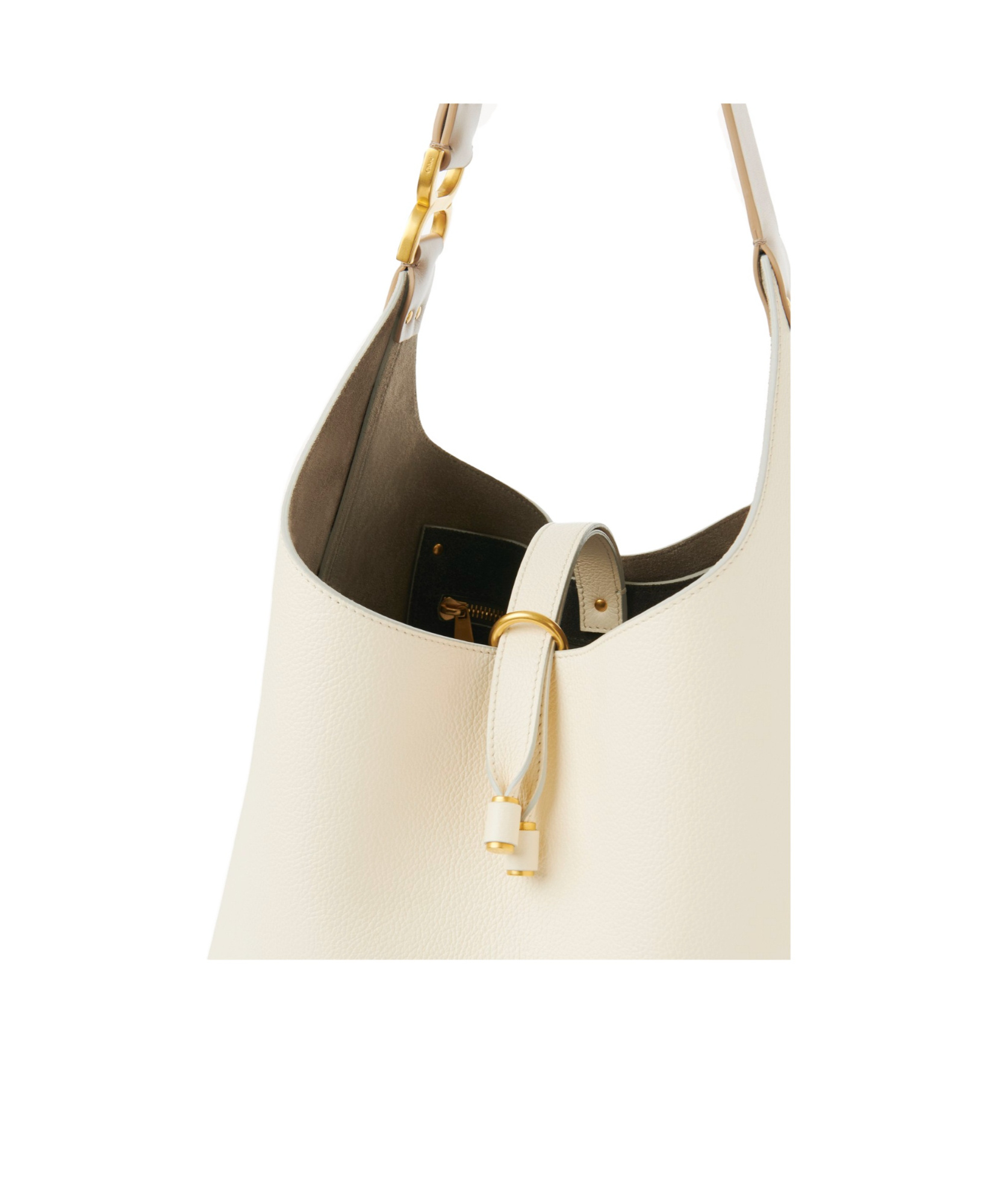 Chloé Off-white Marcie Tote In White