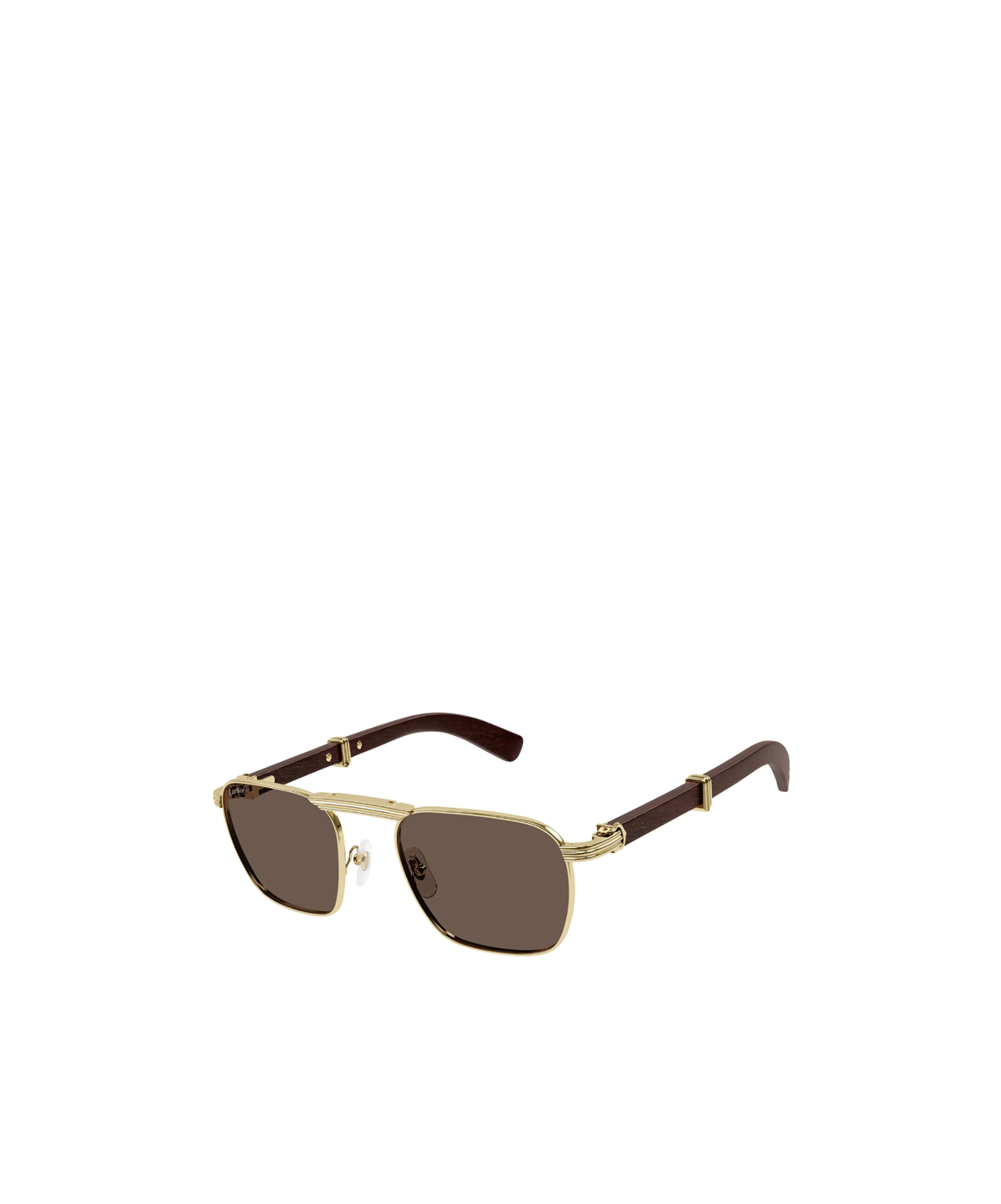 Cartier Eyewear Pilot In Green