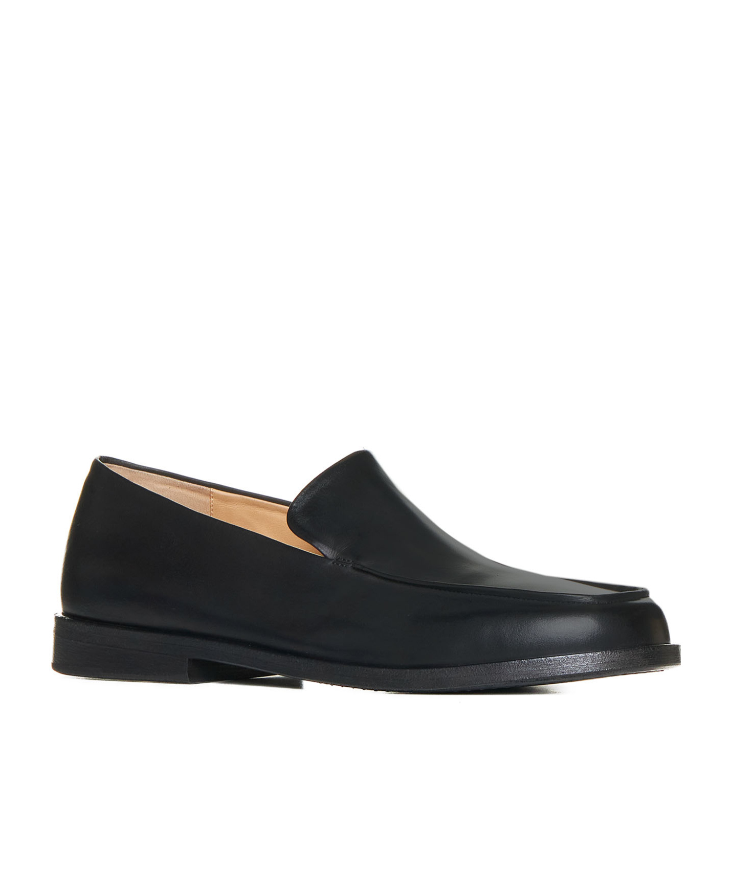 Marsèll Mocasso Leather Loafers In Black