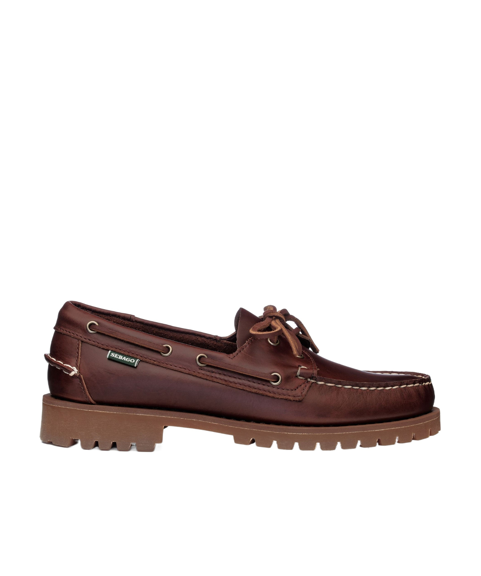 Sebago Brown Leather Ranger Loafers In Brown