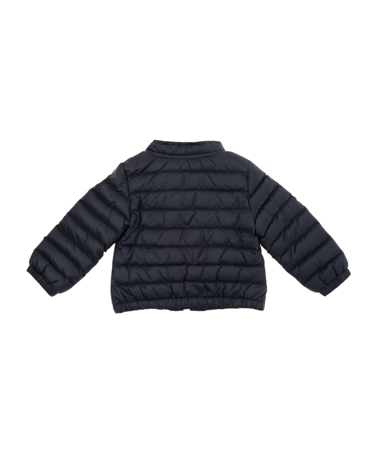 Moncler Long-sleeved Down Jacket In Blue