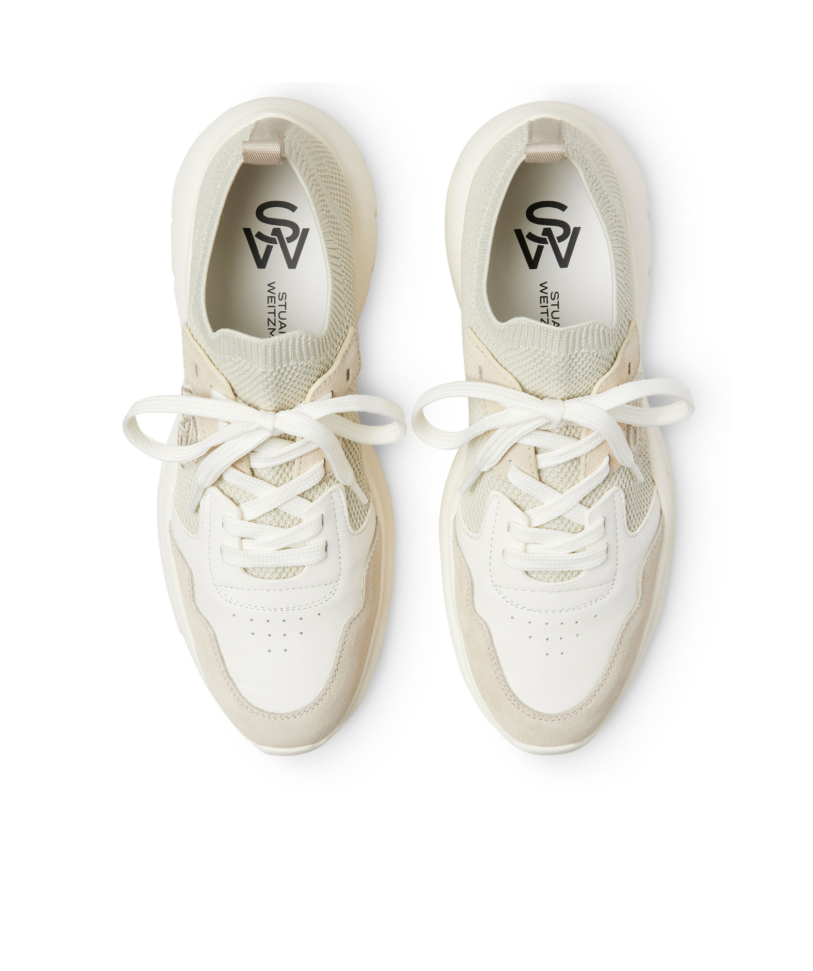 Stuart Weitzman 5050 Sneaker In White