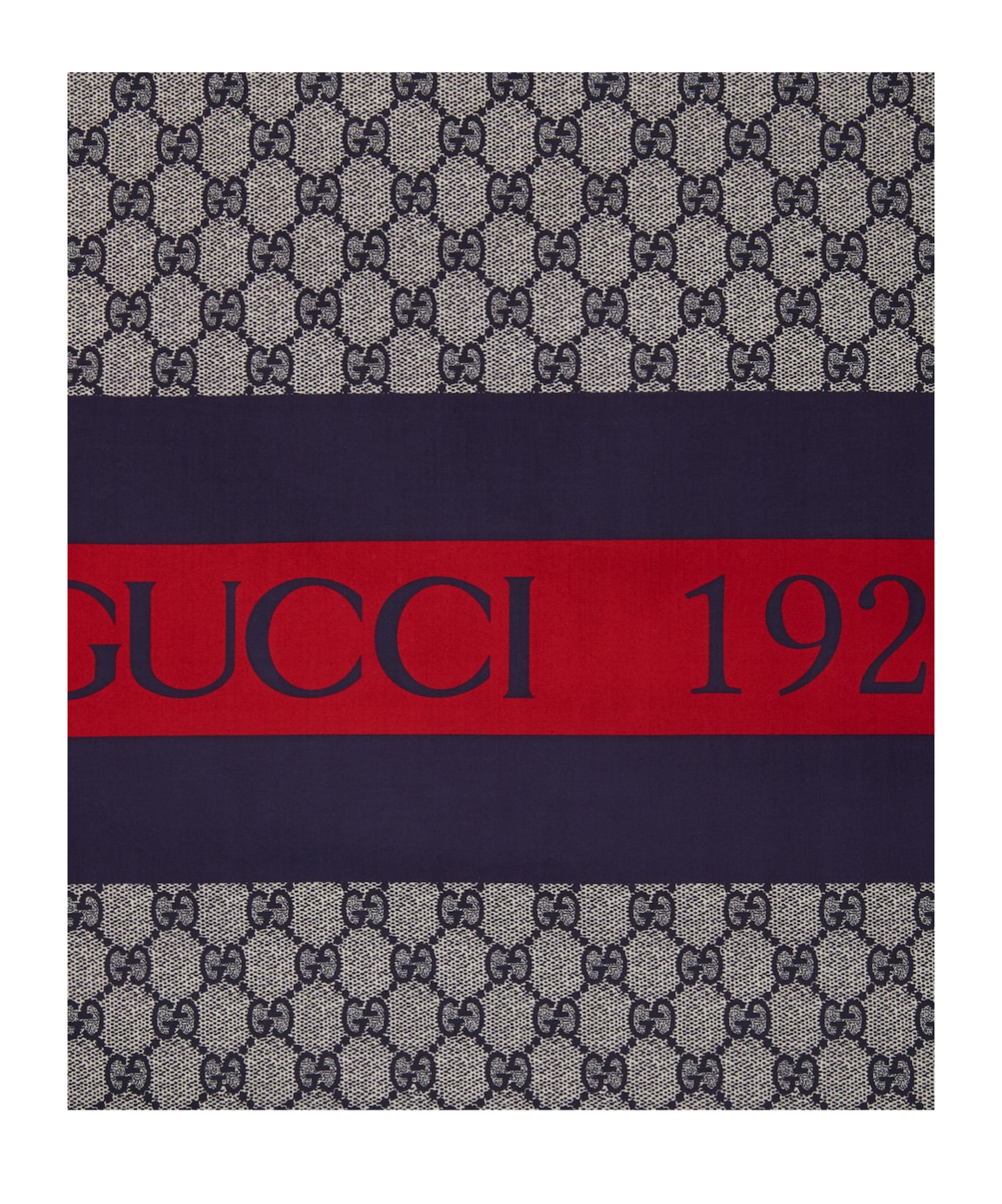 Gucci Gg-print Cotton Bomber Jacket In Gray