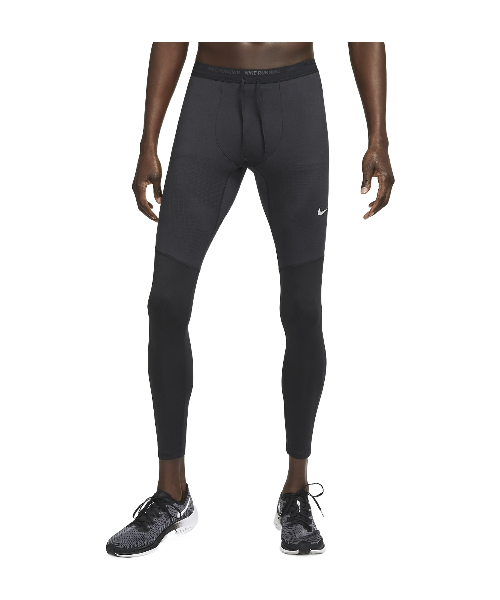 NIKE SWOOSH DETAIL STRETCH-LEGGINGS