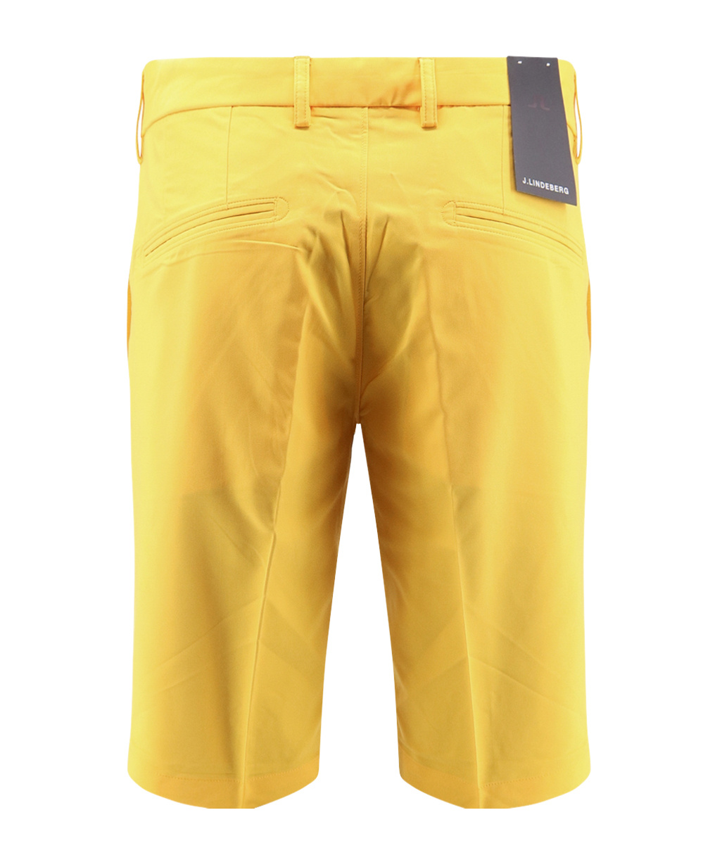 J. Lindeberg Belt Ring Shorts In Burgundy