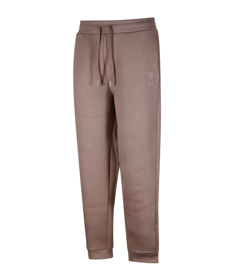 AMI ALEXANDRE MATTIUSSI AMI LOGO EMBOSSED DRAWSTRING TRACK PANTS