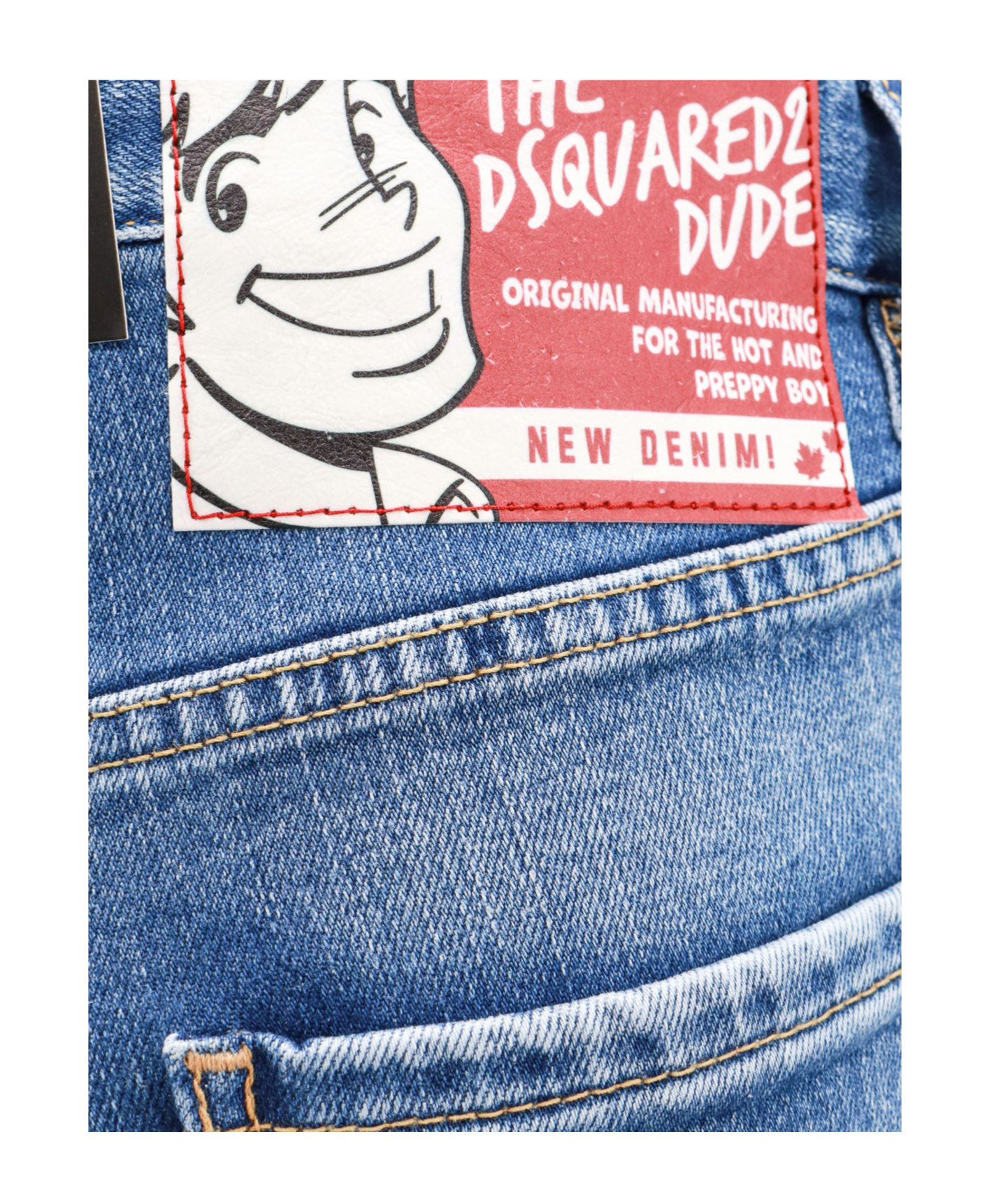 Shop Dsquared2 642 Slim-cut Jeans In Blue