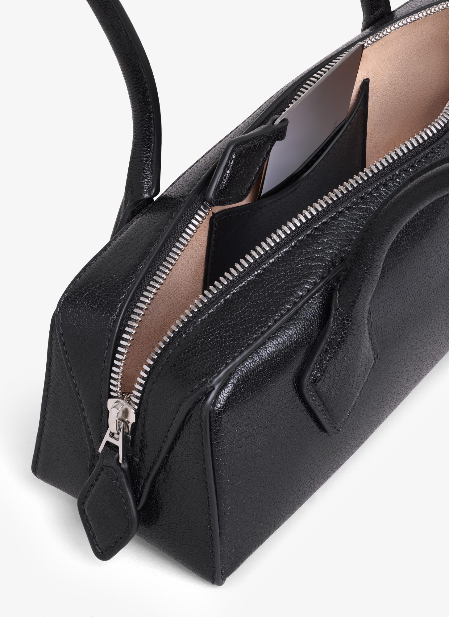 Alaïa Medium Elegant Handbag With Tubular Handles In Black
