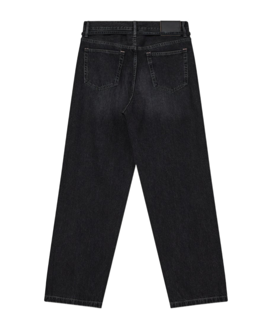 Acne Studios Mid-rise Wide-leg Jeans In Gray