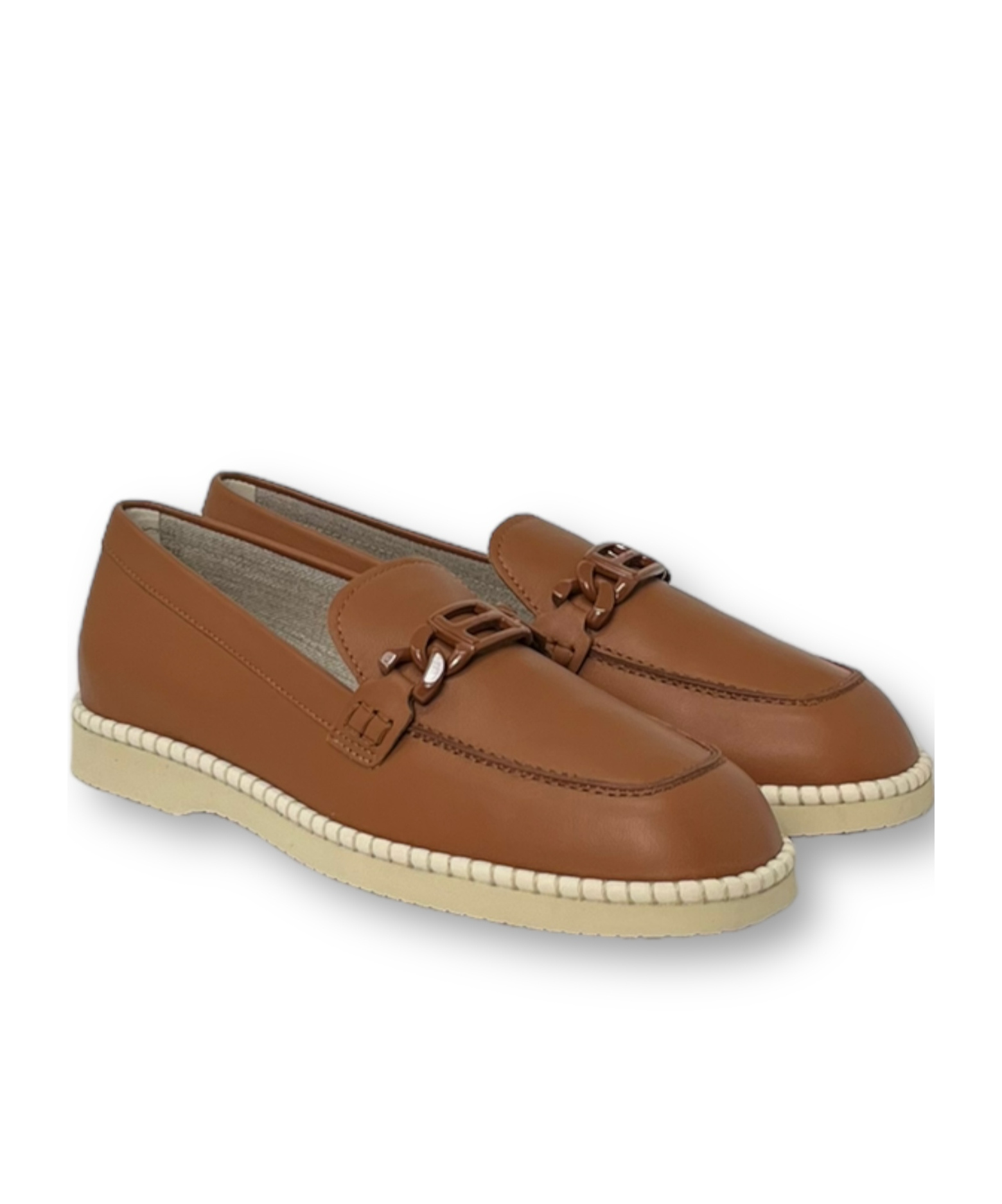 Hogan Deconstructed H642 Suede Loafers In Brown