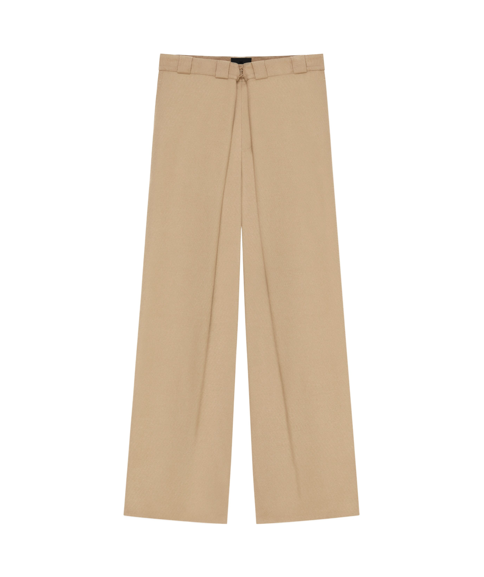 Givenchy Extra Wide Chino Pants In Nude