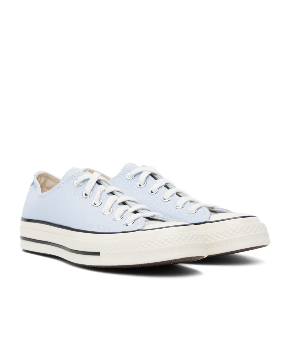 Converse Front Strapped Low Upper Board Shoes In White