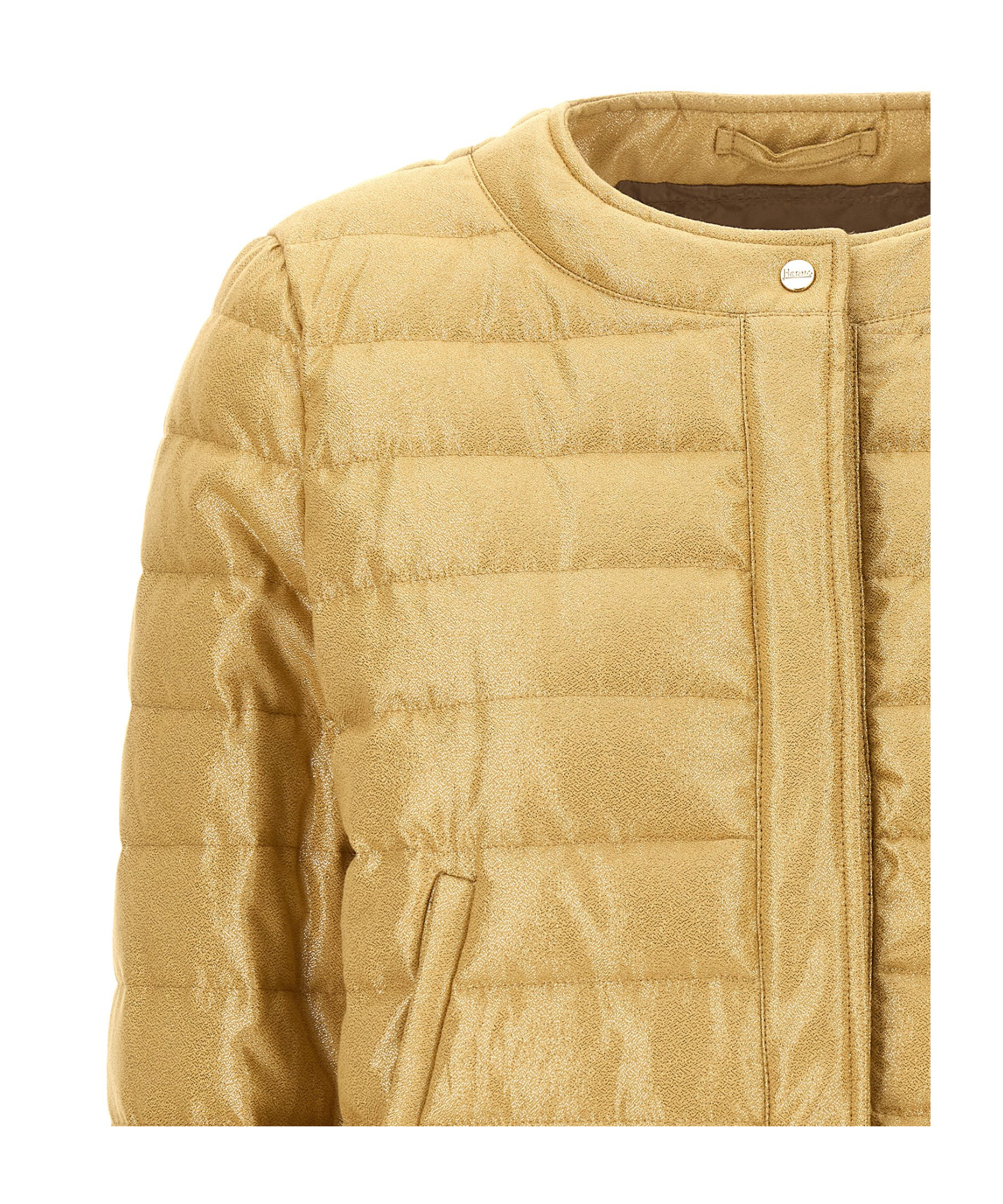 Herno Crio Casual Jackets And Parka Gold In Nude