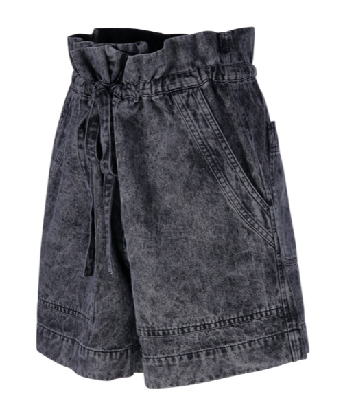 Isabel Marant Étoile Marant Etoile 'ipolyte' Bermuda Shorts In Black