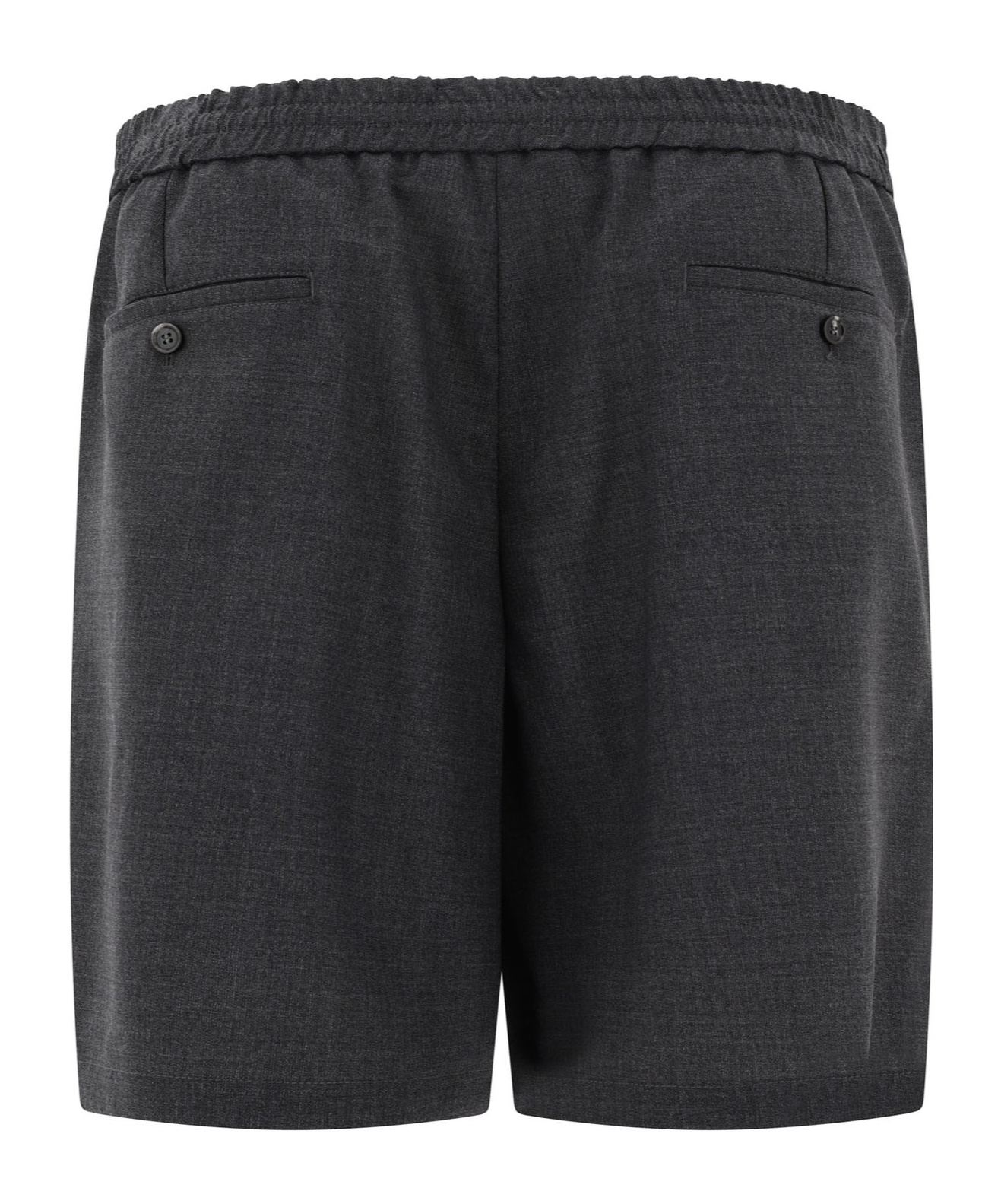 Shop Ami Alexandre Mattiussi Ami Tailored Shorts In Black