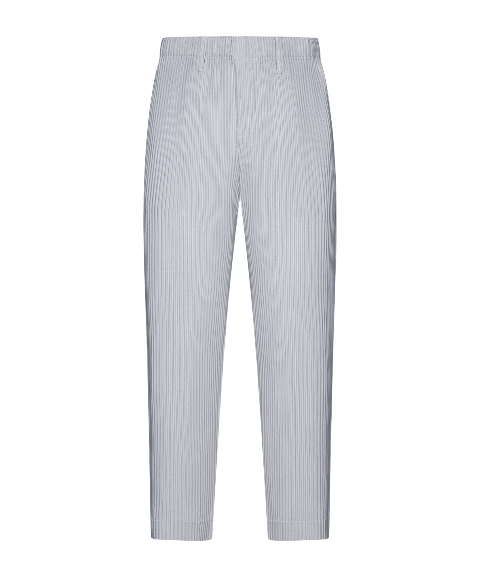 ISSEY MIYAKE BASIC TAPERED PLISSÉ TROUSERS