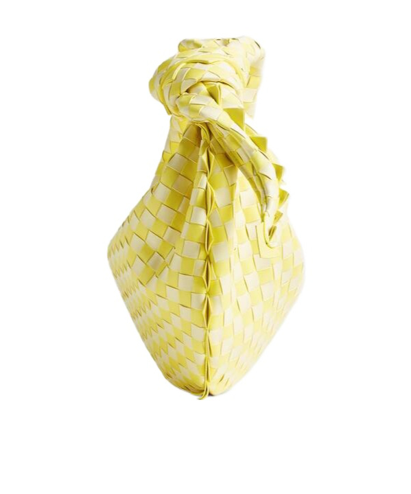 Bottega Veneta Teen Jodie Shoulder Backpack In Yellow