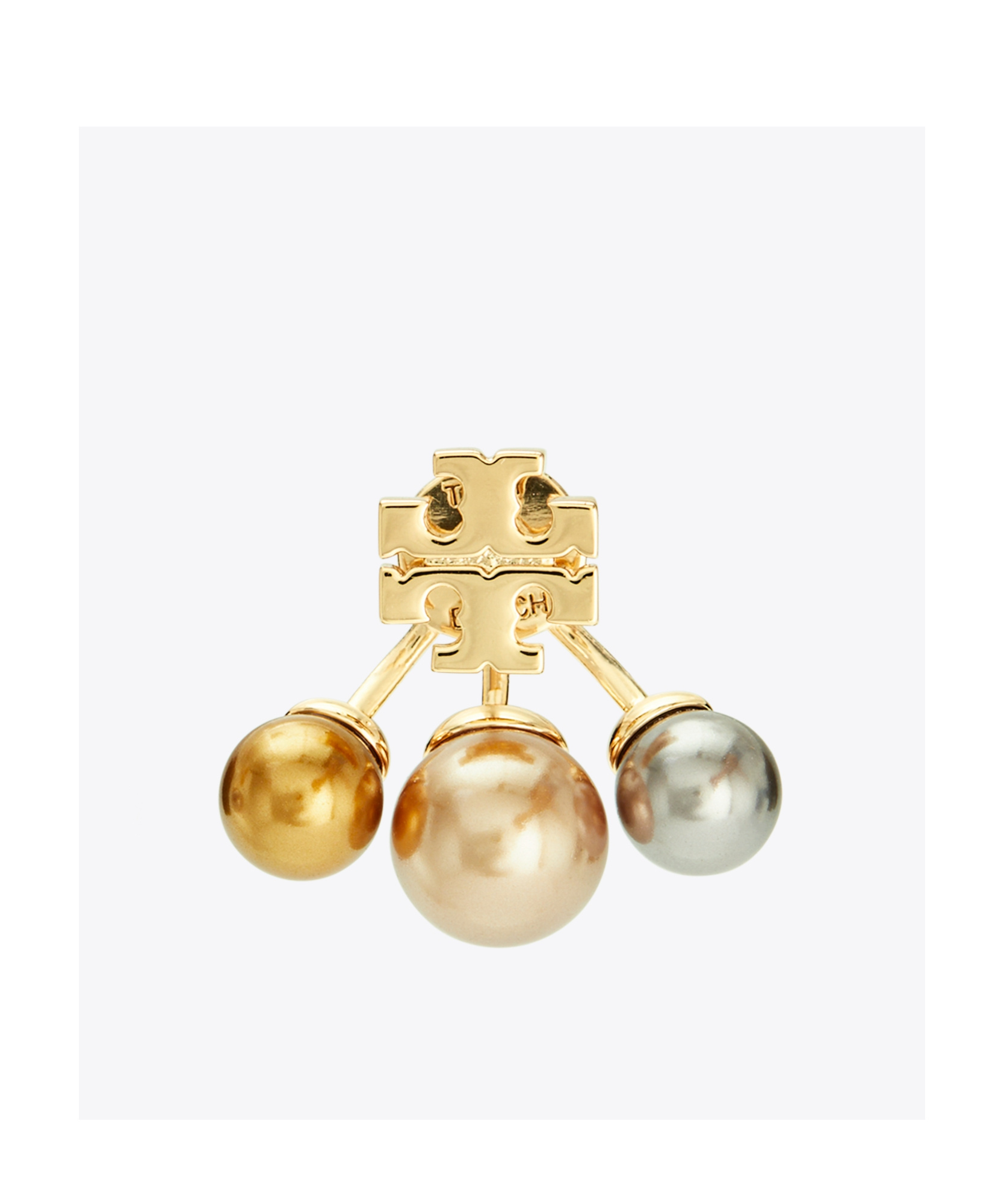 TORY BURCH KIRA POST-BACK PEARL EARRINGS