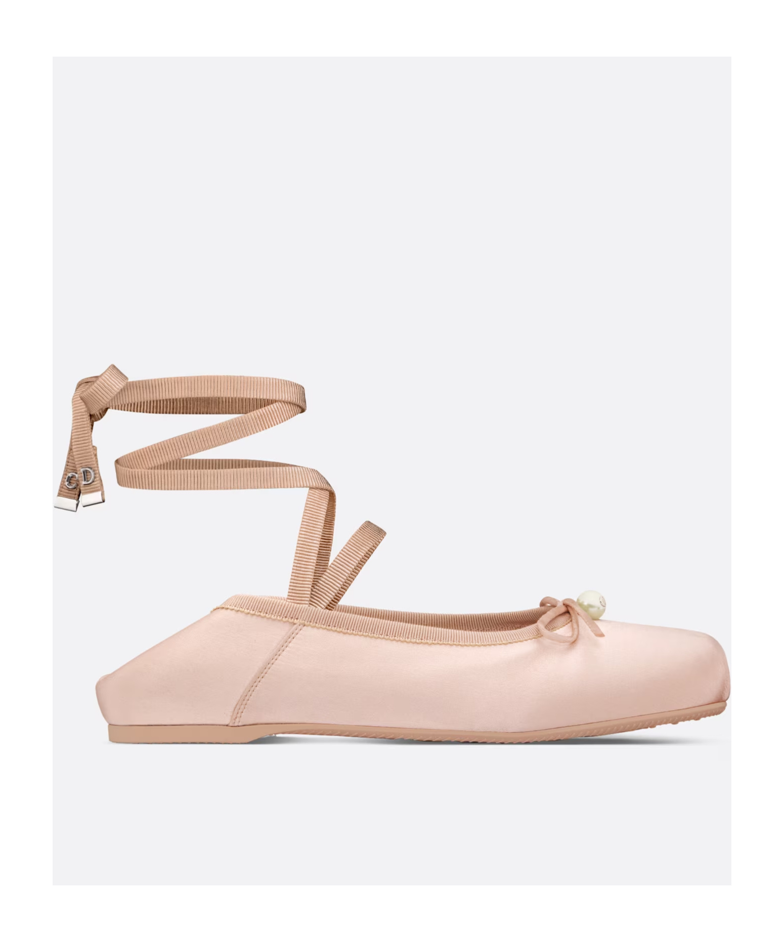 Dior D-joy Ballet Shoes In Pink